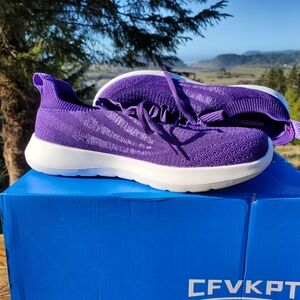 Women's Stylish Purple Sneakers